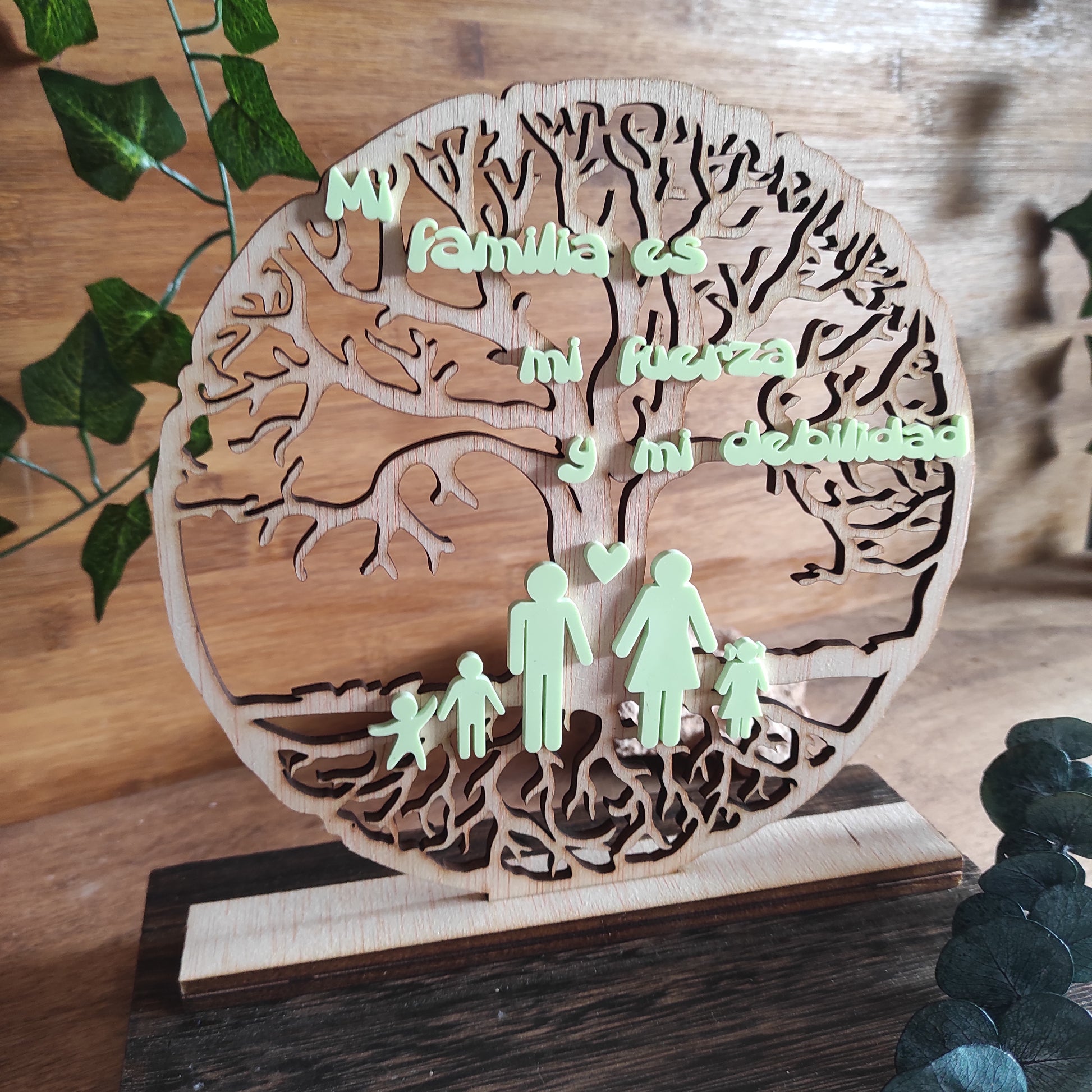 Árbol de la Vida Familiar Árbol Vida Decoración Hogar Regalo Único  Personalizado – El taller de Mami