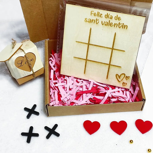 Personalized Tic Tac Toe with Special Dedication 