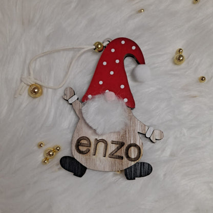 Personalized Santa Claus or Rudolph